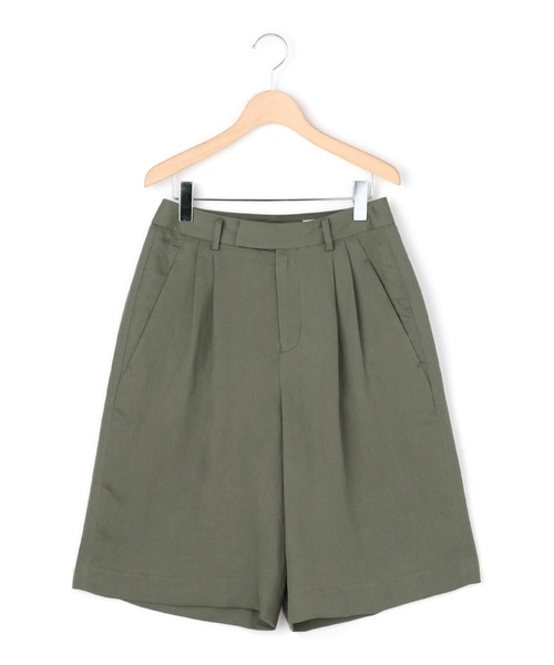 Fantastic Days（ファンタスティックデイズ）の「◇【FANTASTICDAYS】テンセルリネンサテンキュロット WOMEN（その他パンツ・レディース・グレー/ブラック・38/36）」の9枚目の写真