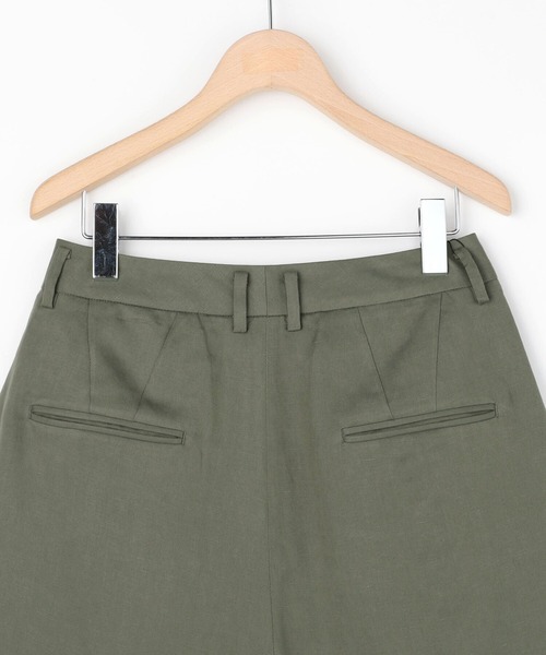 Fantastic Days（ファンタスティックデイズ）の「◇【FANTASTICDAYS】テンセルリネンサテンキュロット WOMEN（その他パンツ・レディース・グレー/ブラック・38/36）」の12枚目の写真