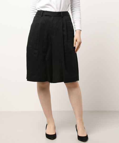 Fantastic Days（ファンタスティックデイズ）の「◇【FANTASTICDAYS】テンセルリネンサテンキュロット WOMEN（その他パンツ・レディース・グレー/ブラック・38/36）」の18枚目の写真