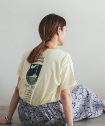FIL DE FER | Backプリント　半袖TEE(Tシャツ/カットソー)