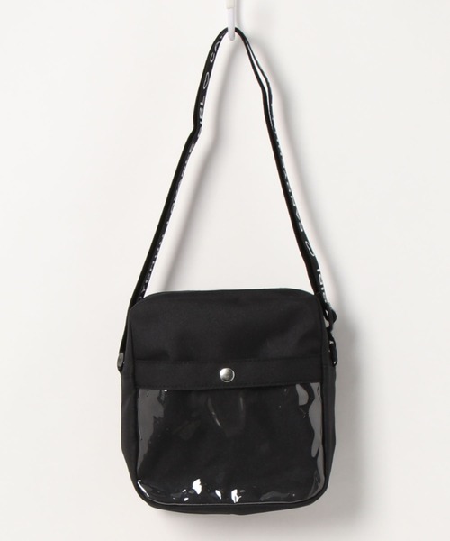 Candychuu（キャンディチュウ）の「ハートワッペンポシェット（ショルダーバッグ・キッズ・ブラック/サックスブルー/ラベンダー・FREE）」の4枚目の写真