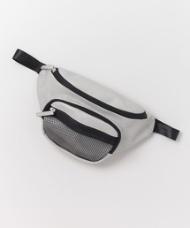 SENSE OF PLACE by URBAN RESEARCH | エコレザーメッシュポケットウエストバッグ∴(ボディバッグ/ウエストポーチ)