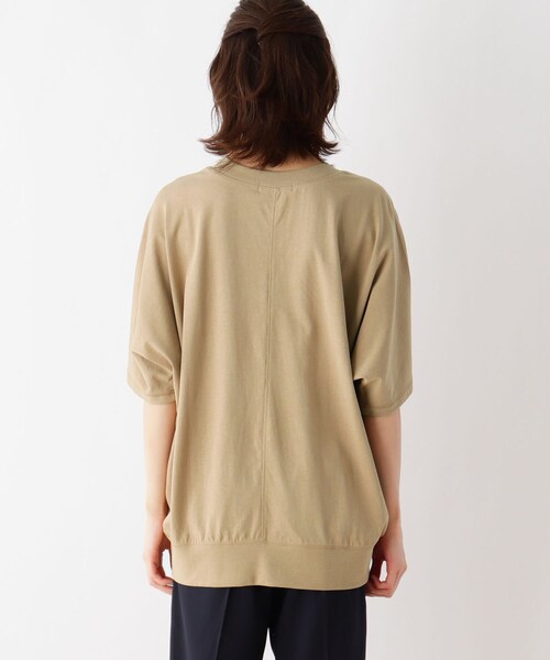 SHOO・LA・RUE（シューラルー）の「◆【SHOO ICE】ひんやりドルマンプルオーバー（Tシャツ/カットソー・レディース・ブラック/キャメル/ホワイト系/パープル系4・00）」の11枚目の写真