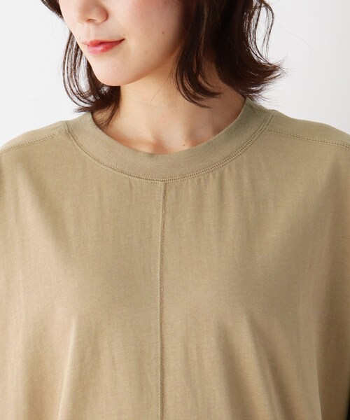 SHOO・LA・RUE（シューラルー）の「◆【SHOO ICE】ひんやりドルマンプルオーバー（Tシャツ/カットソー・レディース・ブラック/キャメル/ホワイト系/パープル系4・00）」の7枚目の写真