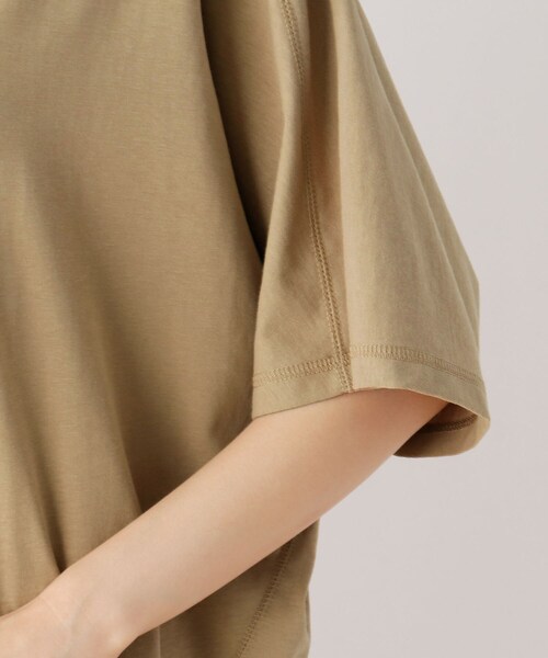 SHOO・LA・RUE（シューラルー）の「◆【SHOO ICE】ひんやりドルマンプルオーバー（Tシャツ/カットソー・レディース・ブラック/キャメル/ホワイト系/パープル系4・00）」の12枚目の写真