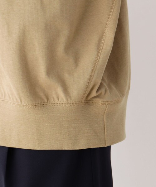 SHOO・LA・RUE（シューラルー）の「◆【SHOO ICE】ひんやりドルマンプルオーバー（Tシャツ/カットソー・レディース・ブラック/キャメル/ホワイト系/パープル系4・00）」の6枚目の写真