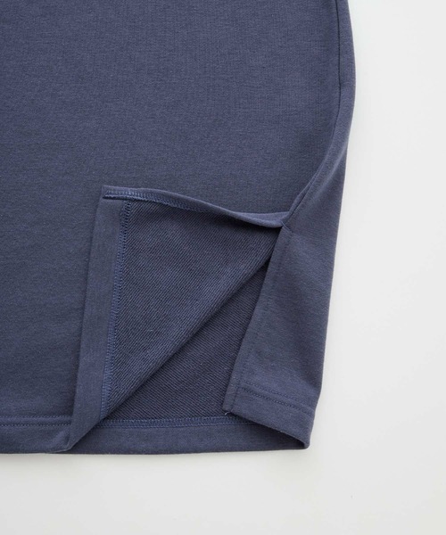 U.S. POLO ASSN.(ユーエスポロアッスン)の「U.S. POLO ASSN. /ユーエスポロアッスン 別注ワンポイント刺繍ロゴ オーバーサイズラガーシャツワンピース(ワンピース・レディース・ブラック/オレンジ/モスグリーン/ブラック×ベージュ/ネイビー/モカ/グレイッシュベージュ/ネイビー系1/ブラック×ホワイト/グリーン系1/オートミール・FREE)」の21枚目の写真