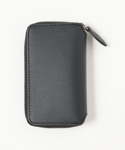 BEAMS LIGHTS(ビームスライツ)の「BEAMS LIGHTS / レザー キーケース(キーケース/キーアクセサリー・メンズ・ブラック/ベージュ・ONE SIZE)」の4枚目の写真