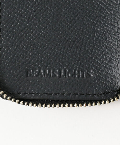 BEAMS LIGHTS(ビームスライツ)の「BEAMS LIGHTS / レザー キーケース(キーケース/キーアクセサリー・メンズ・ブラック/ベージュ・ONE SIZE)」の7枚目の写真