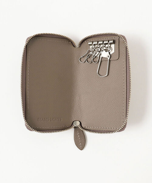 BEAMS LIGHTS(ビームスライツ)の「BEAMS LIGHTS / レザー キーケース(キーケース/キーアクセサリー・メンズ・ブラック/ベージュ・ONE SIZE)」の10枚目の写真