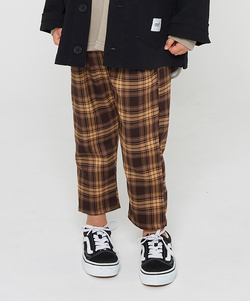 GENERATOR（ジェネレーター）の「GENERATOR　2タックチェックパンツ（その他パンツ・キッズ・ベージュ系その他4/グレー系その他2/ペールイエロー/ブラウン系その他2・M/XL/L/S）」の3枚目の写真