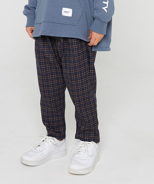 GENERATOR（ジェネレーター）の「GENERATOR　2タックチェックパンツ（その他パンツ・キッズ・ベージュ系その他4/グレー系その他2/ペールイエロー/ブラウン系その他2・M/XL/L/S）」の2枚目の写真