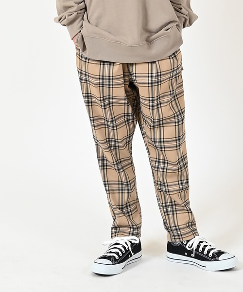 GENERATOR（ジェネレーター）の「GENERATOR　2タックチェックパンツ（その他パンツ・キッズ・ベージュ系その他4/グレー系その他2/ペールイエロー/ブラウン系その他2・M/XL/L/S）」の9枚目の写真