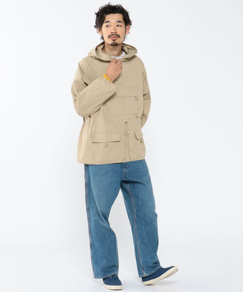 BEAMS PLUS（ビームスプラス）の「BEAMS PLUS / デニム ペインターパンツ（デニムパンツ・メンズ・インディゴブルー/ワンウォッシュ・SMALL/MEDIUM/LARGE/X-LARGE）」の5枚目の写真