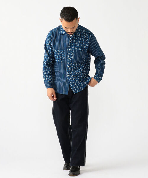 BEAMS PLUS（ビームスプラス）の「BEAMS PLUS / デニム ペインターパンツ（デニムパンツ・メンズ・インディゴブルー/ワンウォッシュ・SMALL/MEDIUM/LARGE/X-LARGE）」の16枚目の写真