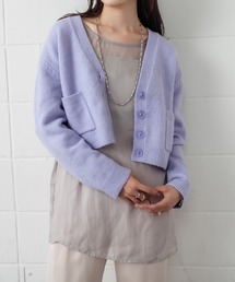 mystic | ポケットショートカーディガン(カーディガン/ボレロ)