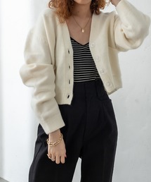 mystic | ポケットショートカーディガン(カーディガン/ボレロ)