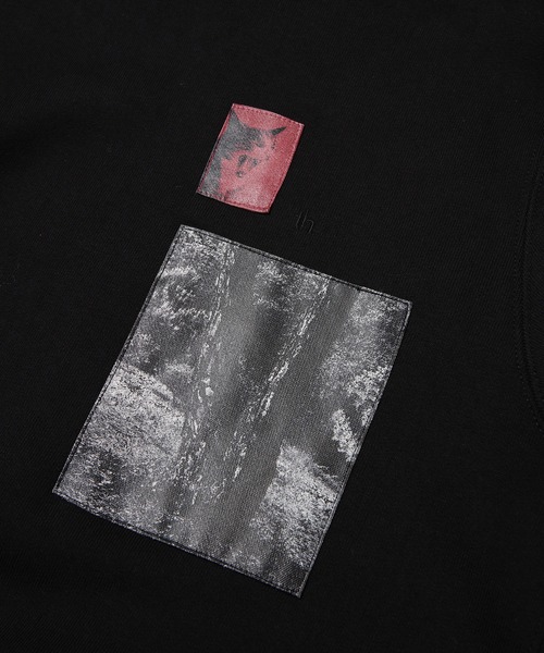 th（ティー エイチ）の「Print Parka（パーカー・メンズ・ブラック・1/2）」の4枚目の写真