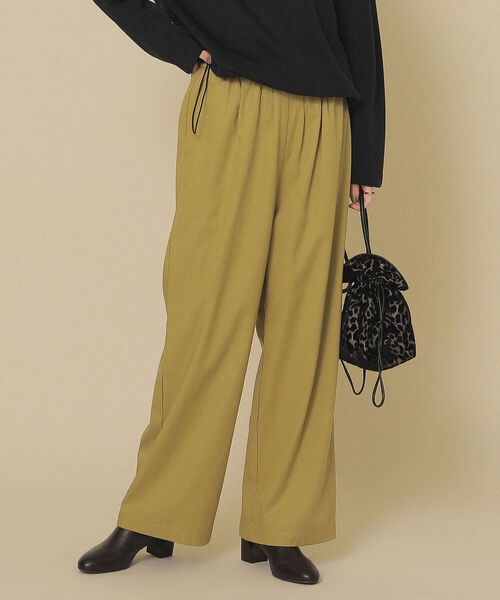 Ray BEAMS(レイビームス)の「Ray BEAMS / イージー ワイド パンツ(その他パンツ・レディース・ブラック/イエロー系その他5/パープル系その他2・0/1)」の6枚目の写真