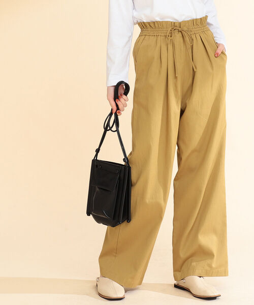 Ray BEAMS(レイビームス)の「Ray BEAMS / イージー ワイド パンツ(その他パンツ・レディース・ブラック/イエロー系その他5/パープル系その他2・0/1)」の10枚目の写真