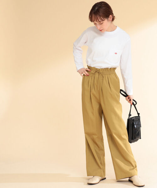 Ray BEAMS(レイビームス)の「Ray BEAMS / イージー ワイド パンツ(その他パンツ・レディース・ブラック/イエロー系その他5/パープル系その他2・0/1)」の11枚目の写真