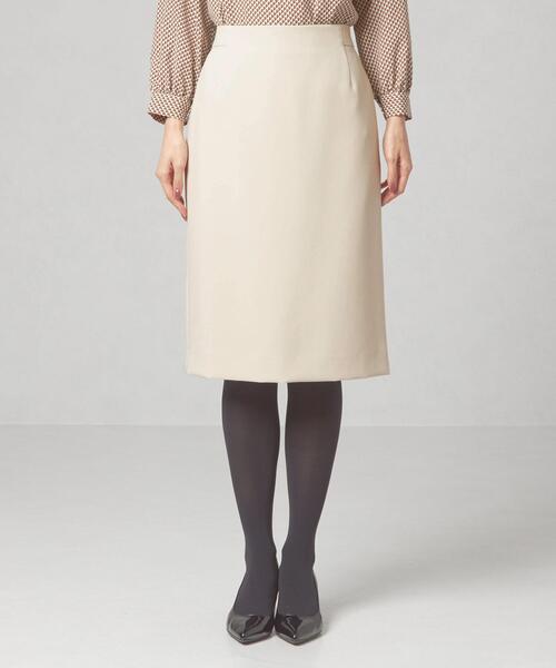 closet story(クローゼットストーリー)の「<closet story(クローゼットストーリー)>ダブルクロス タイトスカート -ウォッシャブル-(スカート・レディース・ナチュラル/ネイビー/ベージュ・S/M/L)」の13枚目の写真