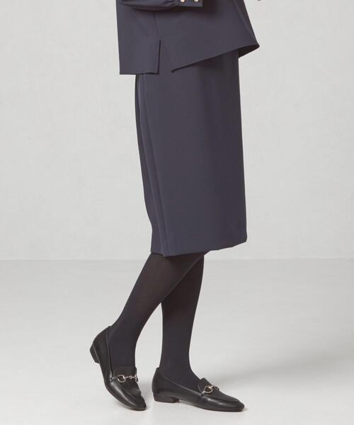 closet story(クローゼットストーリー)の「<closet story(クローゼットストーリー)>ダブルクロス タイトスカート -ウォッシャブル-(スカート・レディース・ナチュラル/ネイビー/ベージュ・S/M/L)」の10枚目の写真