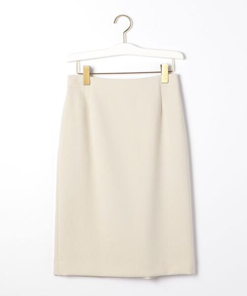 closet story(クローゼットストーリー)の「<closet story(クローゼットストーリー)>ダブルクロス タイトスカート -ウォッシャブル-(スカート・レディース・ナチュラル/ネイビー/ベージュ・S/M/L)」の20枚目の写真