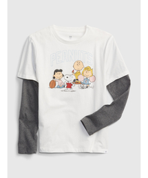 GAP | スヌーピー 2イン1 Tシャツ (キッズ)(Tシャツ/カットソー)