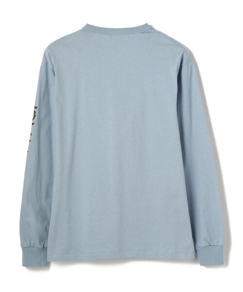 schott（ショット）の「Schott/ショット/PHOTO LS T-SHIRT WINDOW"/フォトロンT ウィンドウ"（Tシャツ/カットソー・メンズ・ホワイト/ブラック/ライトブルー・MEDIUM/LARGE/X-LARGE）」の4枚目の写真