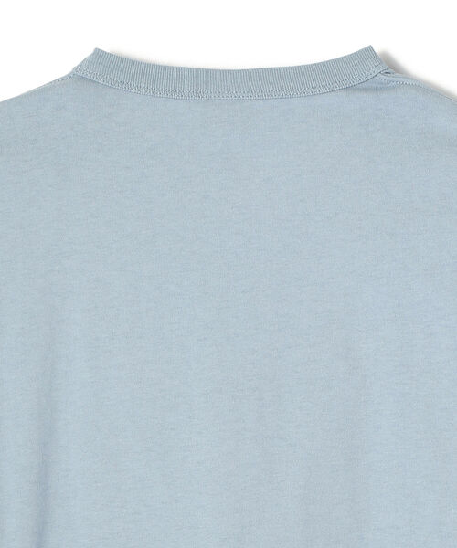 schott（ショット）の「Schott/ショット/PHOTO LS T-SHIRT WINDOW"/フォトロンT ウィンドウ"（Tシャツ/カットソー・メンズ・ホワイト/ブラック/ライトブルー・MEDIUM/LARGE/X-LARGE）」の6枚目の写真