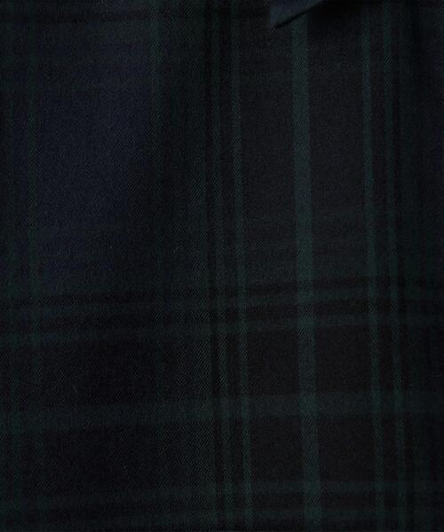 5525Gallery（ゴーゴーニーゴーギャラリー）の「【別注】 ＜5525gallery（5525ギャラリー）＞ NEL CHECK/シャツ（シャツ/ブラウス・メンズ・ブラウン/ダークグリーン・M/L）」の4枚目の写真