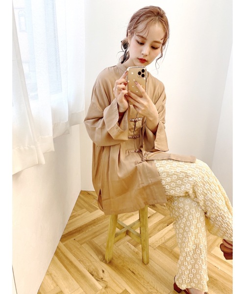 JUMELLE(ジュメロ)の「フラワーパンツ(その他パンツ・レディース・ベージュ/ブラウン・SMALL/MEDIUM)」の19枚目の写真