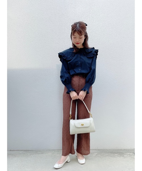 JUMELLE(ジュメロ)の「フラワーパンツ(その他パンツ・レディース・ベージュ/ブラウン・SMALL/MEDIUM)」の21枚目の写真