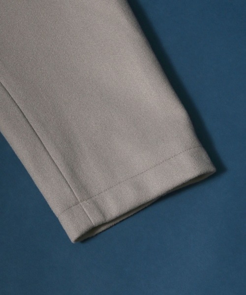 ANPAS（アンパス）の「Stretch Melton Oversize Long Chester Coat/ストレッチメルトン オーバーサイズ 比翼仕立て ロングチェスターコート（チェスターコート・メンズ・ブラック/モカ/グレイッシュベージュ・M/L）」の6枚目の写真