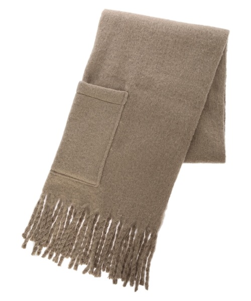 DURAS（デュラス）の「ボリュームストール（ストール/ショール・レディース・ブラック/ベージュ/ブラウン/アイボリー・FREE）」の3枚目の写真