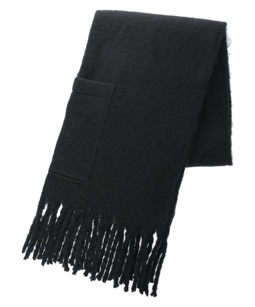 DURAS（デュラス）の「ボリュームストール（ストール/ショール・レディース・ブラック/ベージュ/ブラウン/アイボリー・FREE）」の2枚目の写真