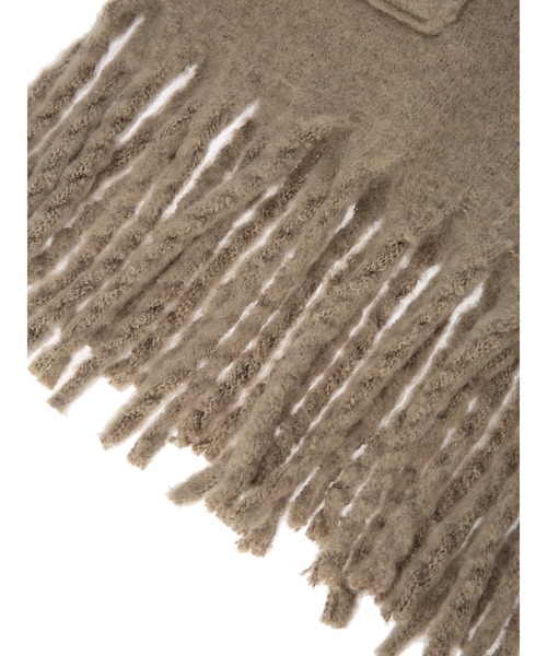 DURAS（デュラス）の「ボリュームストール（ストール/ショール・レディース・ブラック/ベージュ/ブラウン/アイボリー・FREE）」の10枚目の写真