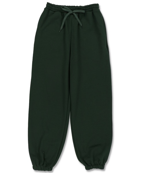 SPINNS（スピンズ）の「【ゆったりシルエット】カラースウェットパンツ（スウェットパンツ・レディース・ブラック/オフホワイト/ホワイト/ダークグリーン/オートミール・M/L）」の14枚目の写真