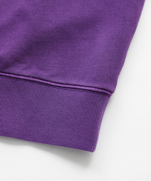 X-girl(エックスガール)の「X-girl × GRATEFUL DEAD PIGMENT DYED CREW SWEAT TOP(スウェット・レディース・パープル/チャコール/オレンジ・XL/M/S/L)」の7枚目の写真