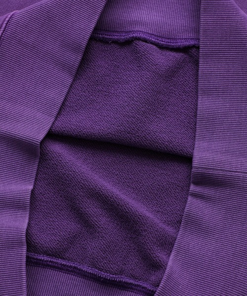 X-girl(エックスガール)の「X-girl × GRATEFUL DEAD PIGMENT DYED CREW SWEAT TOP(スウェット・レディース・パープル/チャコール/オレンジ・XL/M/S/L)」の9枚目の写真