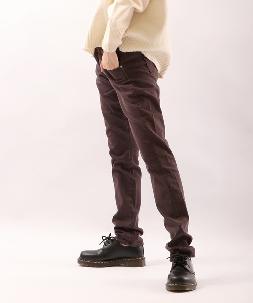 Antgauge(アントゲージ)の「LILY BOYS TAPERED(デニムパンツ・レディース・ブラック/ダークカーキ/オリーブ/モカ・S/SS/L/M)」の10枚目の写真