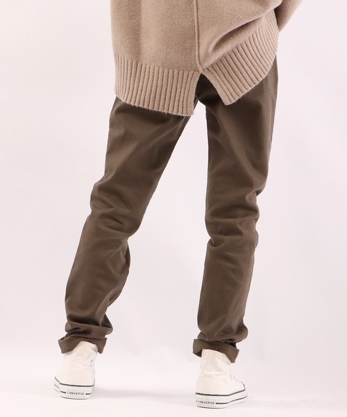 Antgauge(アントゲージ)の「LILY BOYS TAPERED(デニムパンツ・レディース・ブラック/ダークカーキ/オリーブ/モカ・S/SS/L/M)」の17枚目の写真