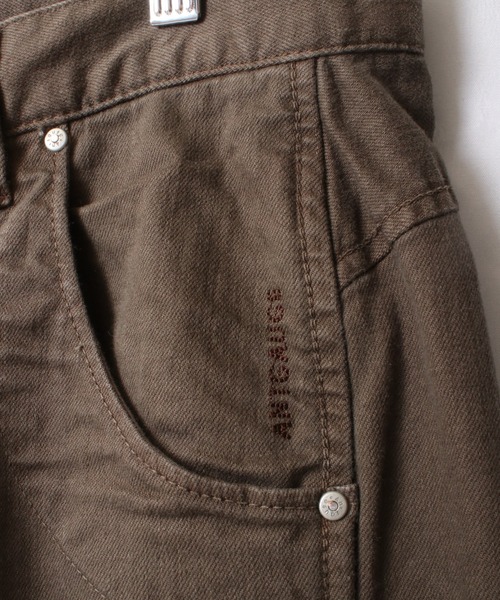 Antgauge(アントゲージ)の「LILY BOYS TAPERED(デニムパンツ・レディース・ブラック/ダークカーキ/オリーブ/モカ・S/SS/L/M)」の21枚目の写真