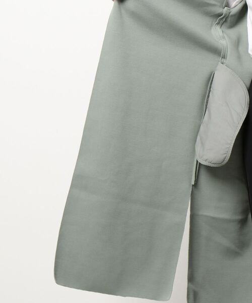 Te chichi TERRASSE（テチチテラス）の「ベルト付チェスターコート（チェスターコート・レディース・グリーン/ネイビー/ベージュ・ﾌﾘ-）」の6枚目の写真