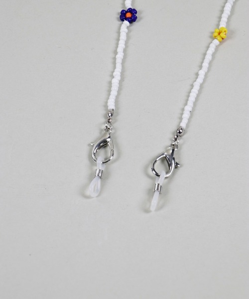 SPINNS（スピンズ）の「3WAY仕様 フラワーデザイン カラービーズマスクチェーン（ネックレス・レディース・A/B/C・ONESIZE）」の5枚目の写真