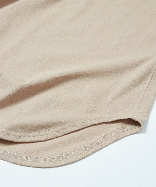 Dulcamara（ドゥルカマラ）の「アシメベースボールOP -CUT & SAWN-（ワンピース・レディース・ベージュ/ブラック/オートミール/グリーン・FREE）」の14枚目の写真