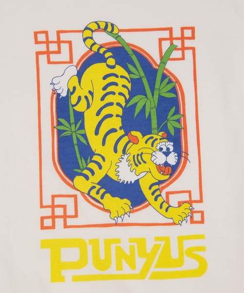PUNYUS（プニュズ）の「タイガーロンＴ（Tシャツ/カットソー・レディース・ブラック/ホワイト/ブルー・1/4/2/3）」の10枚目の写真