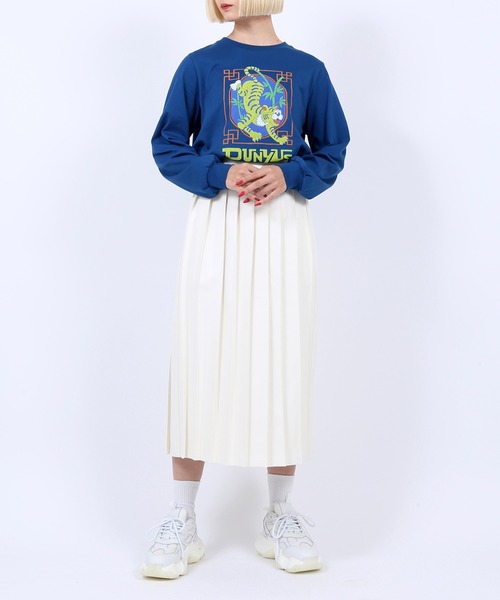 PUNYUS（プニュズ）の「タイガーロンＴ（Tシャツ/カットソー・レディース・ブラック/ホワイト/ブルー・1/4/2/3）」の5枚目の写真