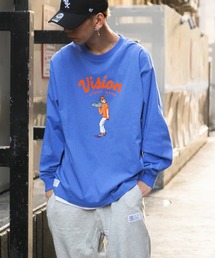 VISION STREET WEAR　ビジョンストリートウエア　ガールプリントロンT